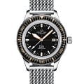 Certina Certina DS PH200M C036.407.11.050.01 DS PH200M C0364071105001 механические мужские часы черный циферблат, браслет нержавеющая сталь — вид спереди